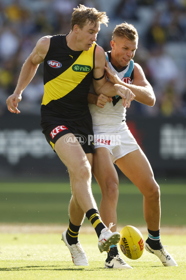 AFL 2024 Round 02 - Richmond v Port Adelaide - A-46676817