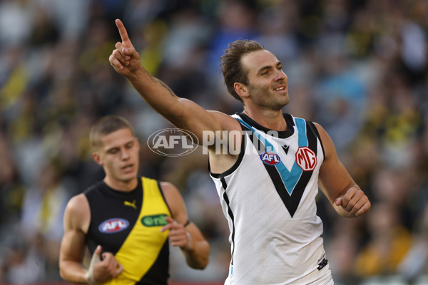 AFL 2024 Round 02 - Richmond v Port Adelaide - A-46680805