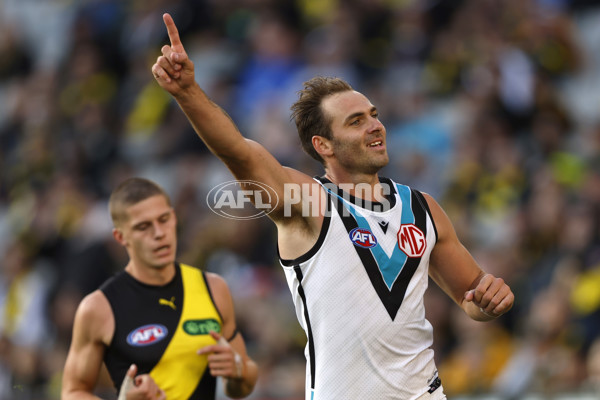 AFL 2024 Round 02 - Richmond v Port Adelaide - A-46680806