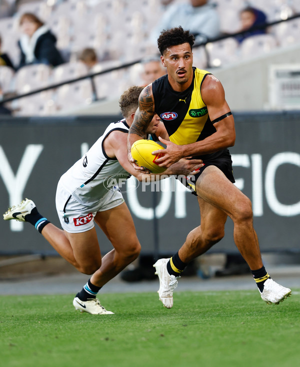 AFL 2024 Round 02 - Richmond v Port Adelaide - A-46680826