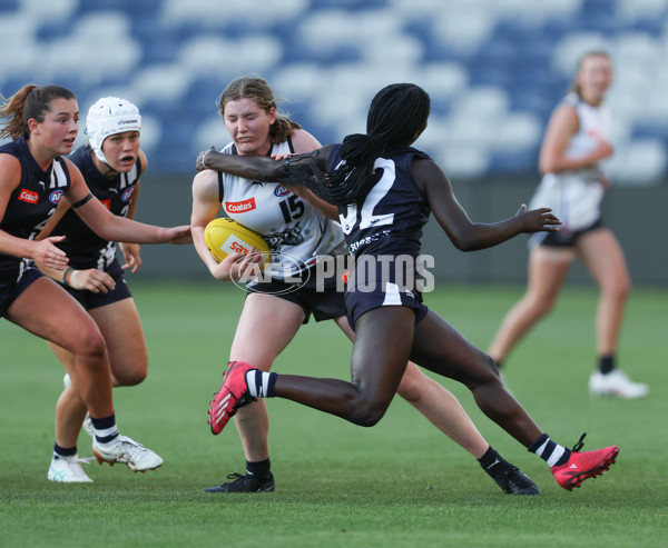 Coates League Girls 2024 - Geelong Falcons v GWV Rebels - A-46749844