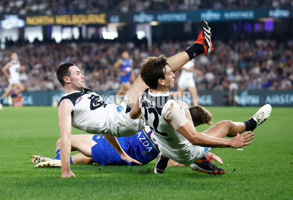 AFL 2024 Round 03 - North Melbourne v Carlton - A-46754757