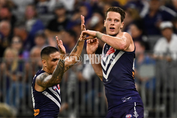 AFL 2024 Round 03 - Fremantle v Adelaide - A-46773965