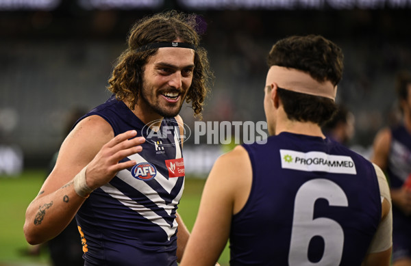 AFL 2024 Round 03 - Fremantle v Adelaide - A-46774203