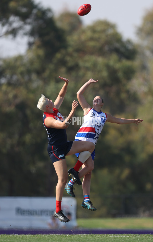 VFLW 2024 Round 02 - Casey Demons v Western Bulldogs - A-46776328