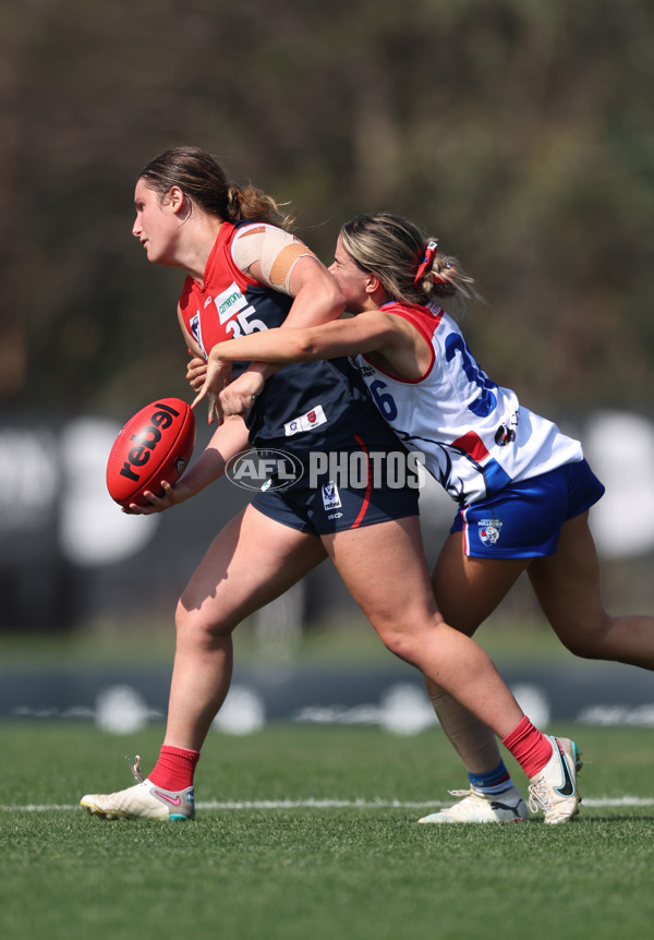 VFLW 2024 Round 02 - Casey Demons v Western Bulldogs - A-46778967