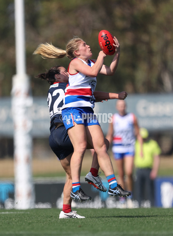 VFLW 2024 Round 02 - Casey Demons v Western Bulldogs - A-46779465