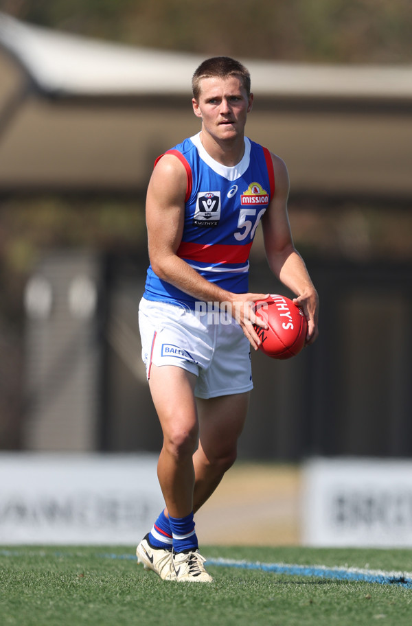 VFL 2024 Round 02 - Casey Demons v Footscray Bulldogs - A-46784169