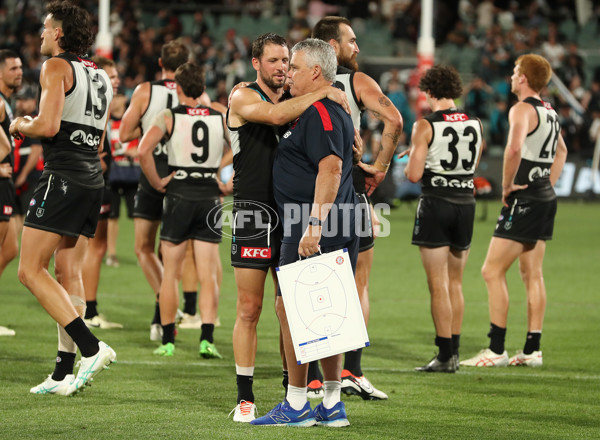 AFL 2024 Round 03 - Port Adelaide v Melbourne - A-46797091