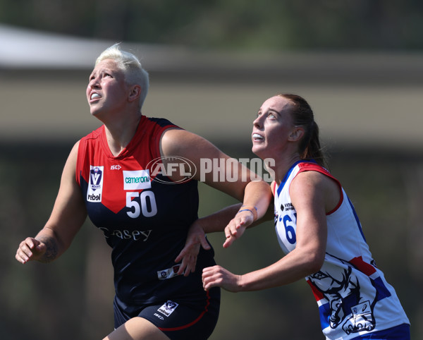 VFLW 2024 Round 02 - Casey Demons v Western Bulldogs - A-46797096