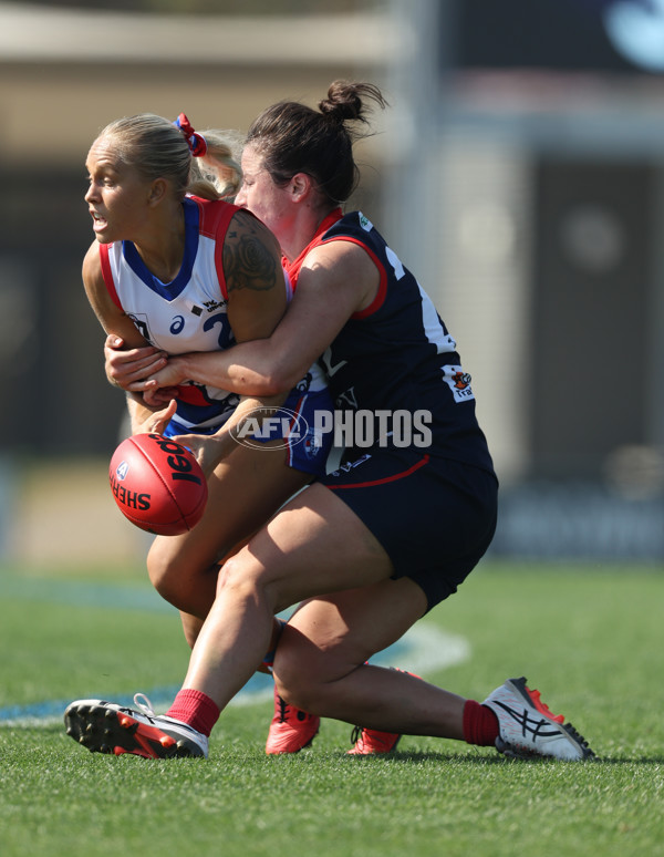 VFLW 2024 Round 02 - Casey Demons v Western Bulldogs - A-46797097