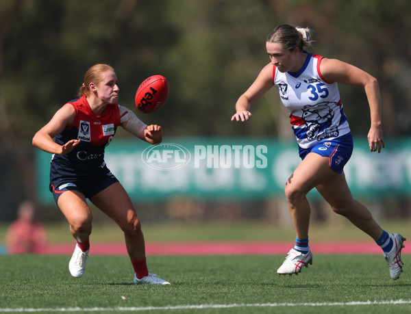 VFLW 2024 Round 02 - Casey Demons v Western Bulldogs - A-46797205