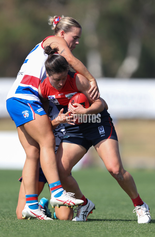 VFLW 2024 Round 02 - Casey Demons v Western Bulldogs - A-46797207