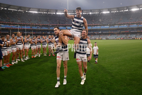 AFL 2024 Round 03 - Hawthorn v Geelong - A-46831010