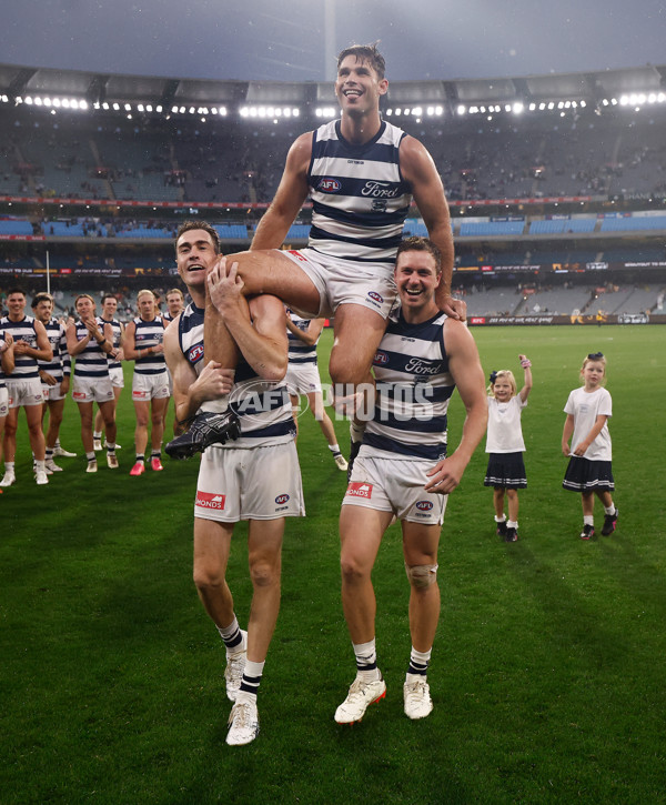 AFL 2024 Round 03 - Hawthorn v Geelong - A-46831681