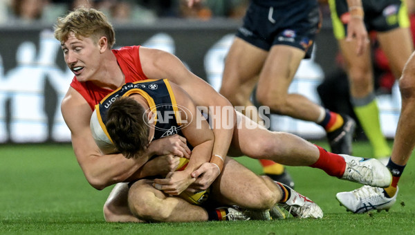 AFL 2024 Round 04 - Adelaide v Melbourne - A-46972993