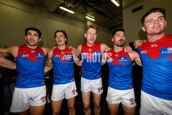 AFL 2024 Round 04 - Adelaide v Melbourne - A-46978631