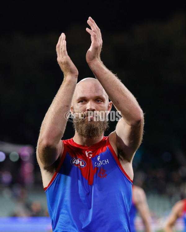 AFL 2024 Round 04 - Adelaide v Melbourne - A-46979884