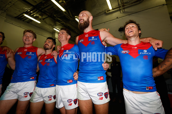 AFL 2024 Round 04 - Adelaide v Melbourne - A-46979891