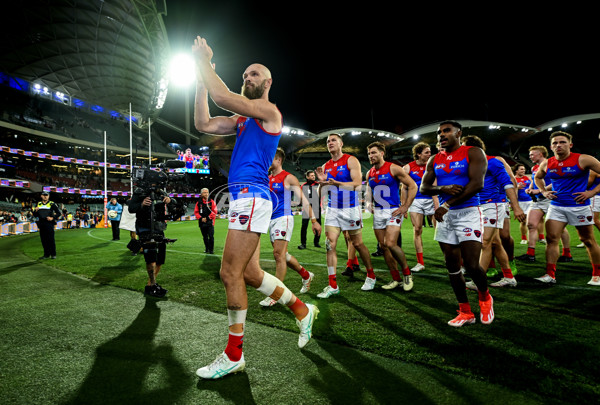 AFL 2024 Round 04 - Adelaide v Melbourne - A-46980772