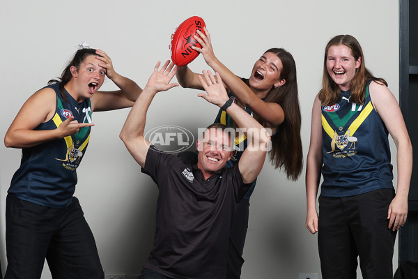 AFL 2024 Media - National Academy Girls Jumper Presentation - A-47002325