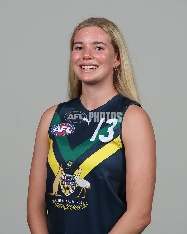 AFL 2024 Media - National Academy Girls Jumper Presentation - A-47002336