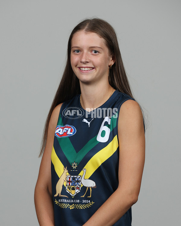 AFL 2024 Media - National Academy Girls Jumper Presentation - A-47002918