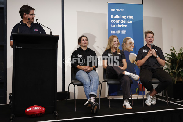 AFL 2024 Media - National Academy Girls Jumper Presentation - A-47008448