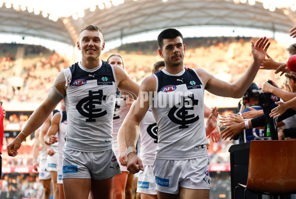 AFL 2024 Round 04 - Fremantle v Carlton - A-47033834