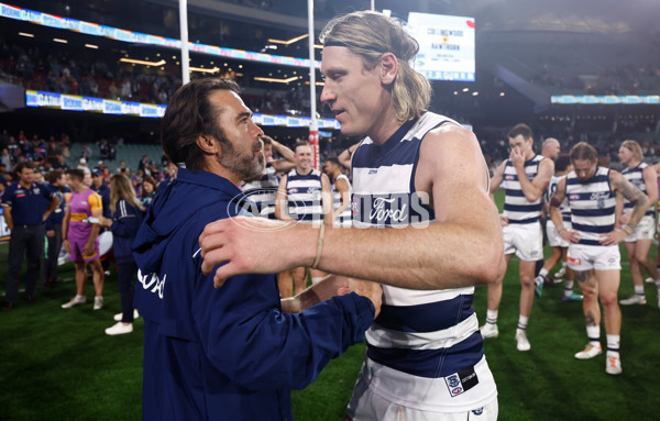 AFL 2024 Round 04 - Western Bulldogs v Geelong - A-47043787