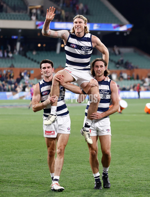 AFL 2024 Round 04 - Western Bulldogs v Geelong - A-47043794