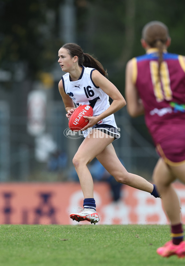 2024 U16 Girls Championships - Victoria Country v Brisbane Lions Academy - A-47047726