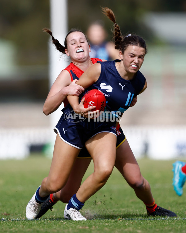 AFLW 2024 U16 Girls Champs - SA v Vic Metro - A-47047778