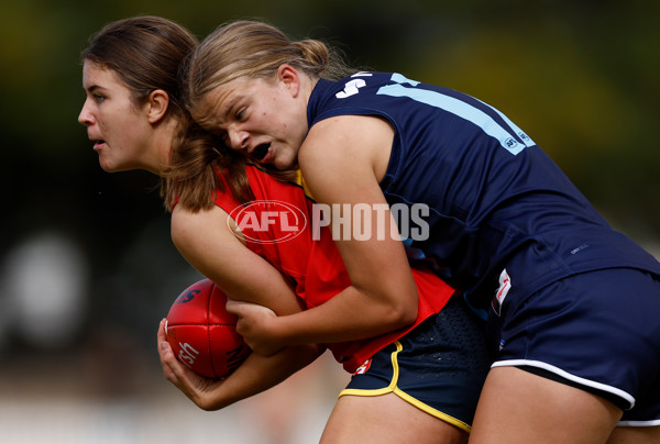 AFLW 2024 U16 Girls Champs - SA v Vic Metro - A-47047795