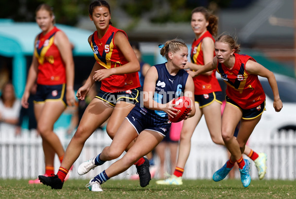 AFLW 2024 U16 Girls Champs - SA v Vic Metro - A-47051575