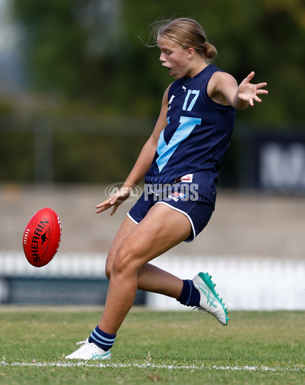 AFLW 2024 U16 Girls Champs - SA v Vic Metro - A-47052975