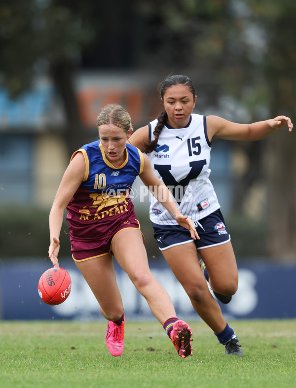 2024 U16 Girls Championships - Victoria Country v Brisbane Lions Academy - A-47078326