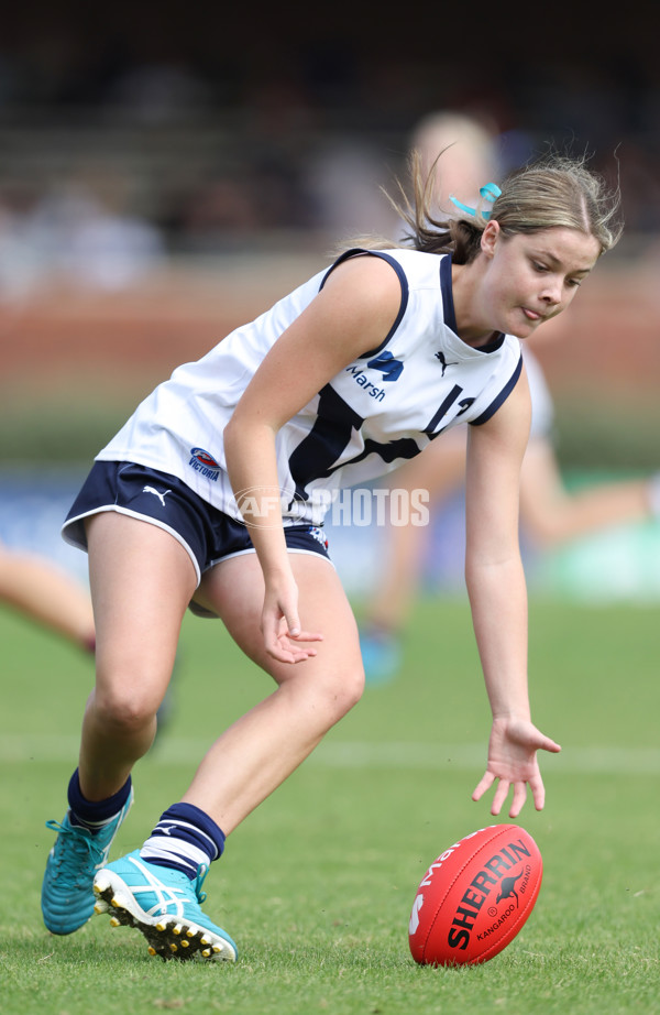 2024 U16 Girls Championships - Victoria Country v Brisbane Lions Academy - A-47078383