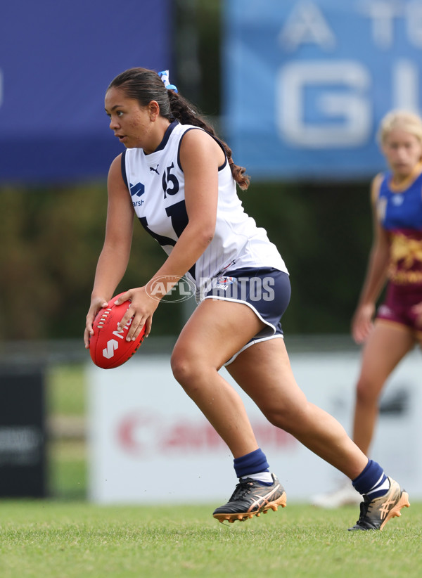 2024 U16 Girls Championships - Victoria Country v Brisbane Lions Academy - A-47078384