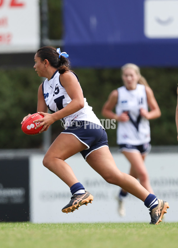 2024 U16 Girls Championships - Victoria Country v Brisbane Lions Academy - A-47078385