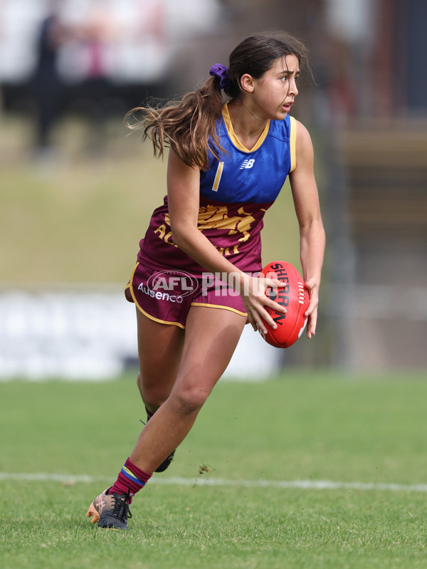 2024 U16 Girls Championships - Victoria Country v Brisbane Lions Academy - A-47079641