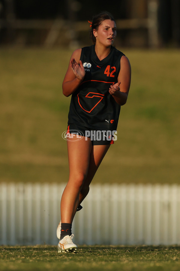 AFL 2024 National Development Championship U16 Girls - GWS Giants Academy v Tasmania - A-47148784