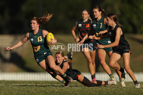 AFL 2024 National Development Championship U16 Girls - GWS Giants Academy v Tasmania - A-47148785