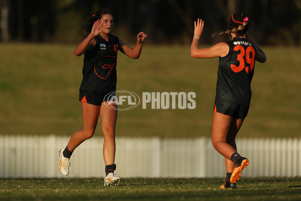 AFL 2024 National Development Championship U16 Girls - GWS Giants Academy v Tasmania - A-47148787