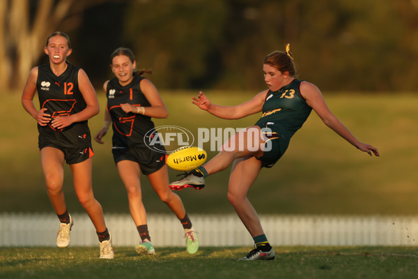 AFL 2024 National Development Championship U16 Girls - GWS Giants Academy v Tasmania - A-47148803