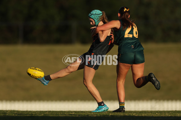 AFL 2024 National Development Championship U16 Girls - GWS Giants Academy v Tasmania - A-47148810