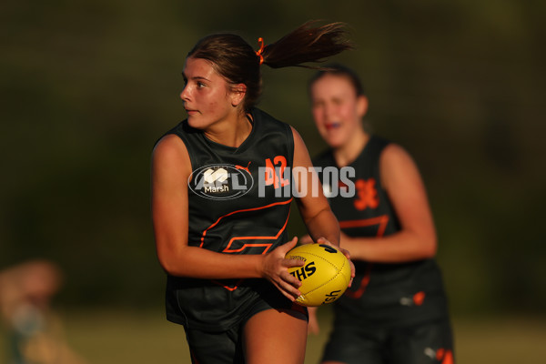 AFL 2024 National Development Championship U16 Girls - GWS Giants Academy v Tasmania - A-47149654