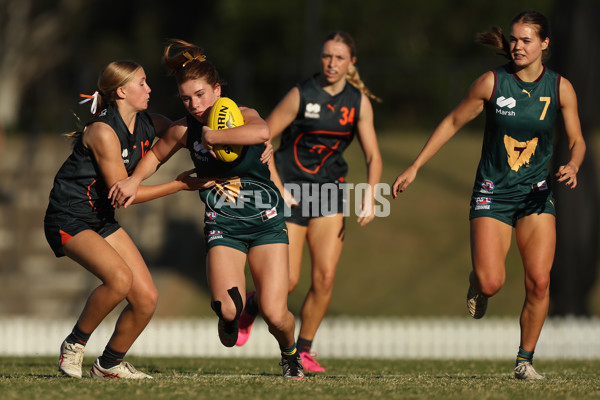 AFL 2024 National Development Championship U16 Girls - GWS Giants Academy v Tasmania - A-47149655