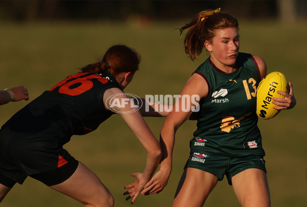 AFL 2024 National Development Championship U16 Girls - GWS Giants Academy v Tasmania - A-47149659