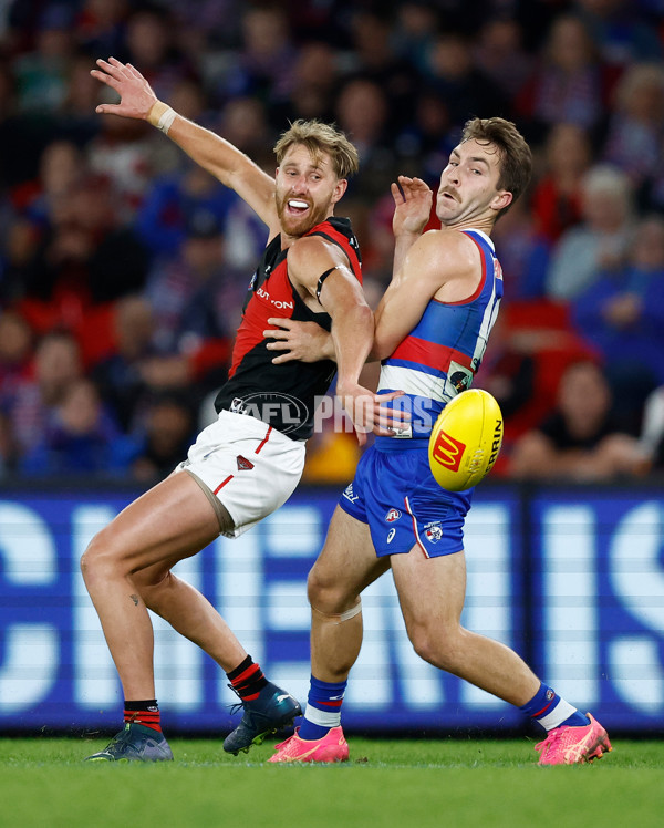 AFL 2024 Round 05 - Western Bulldogs v Essendon - A-47154141